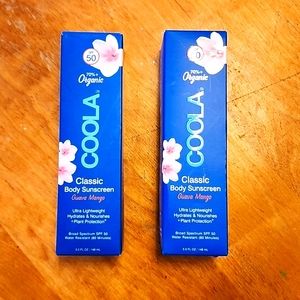 Coola spf 50 organic sunscreen unopened